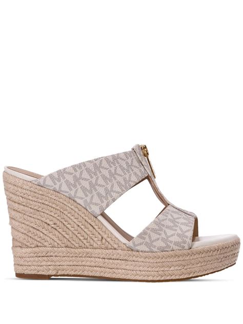 michael kors suede mules|michael kors sliders sale.